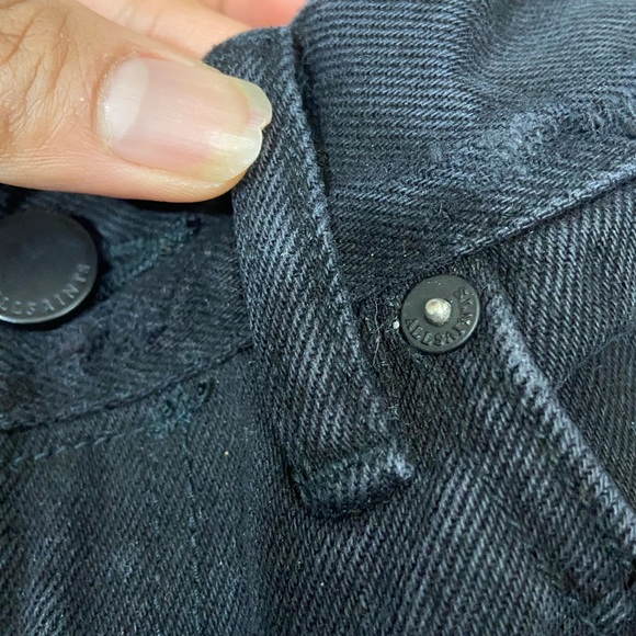 Allsaints black sz 27 regular straight - Picture 3 of 9